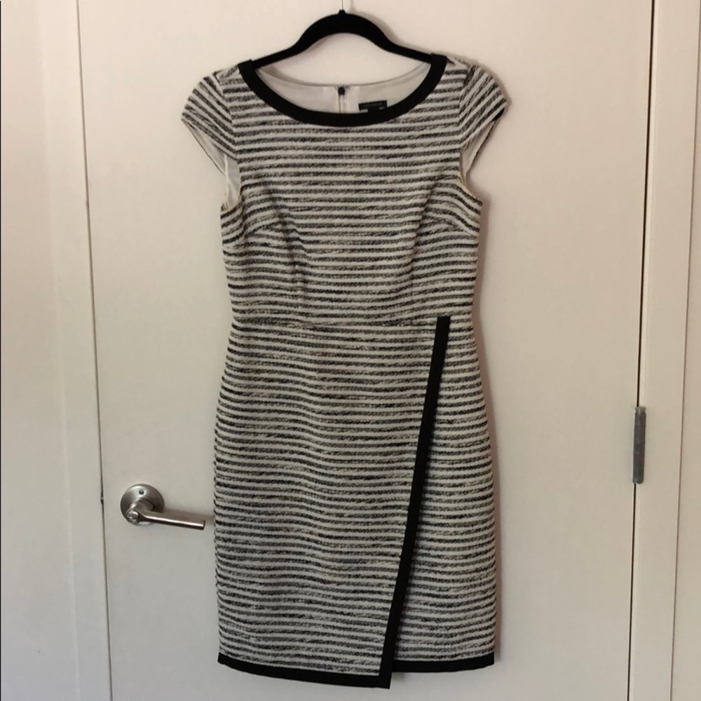 Tweed, Chanel esque dress.